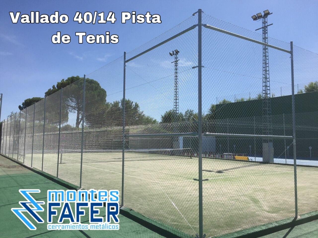 Vallado 40/14 pista de tenis MontesFafer