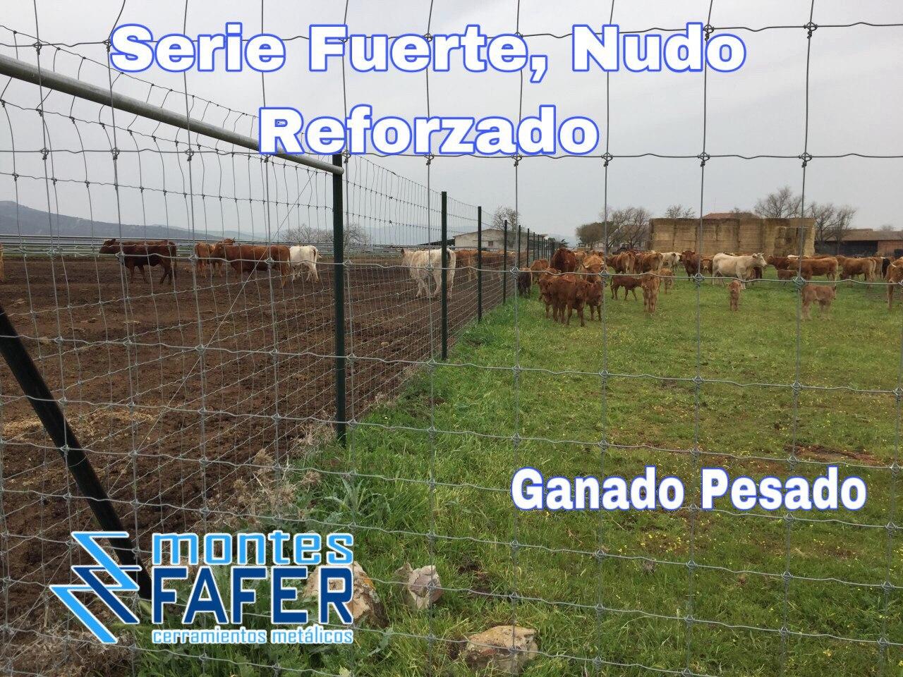 Malla Ganadera Serie Fuerte con nudo reforzado MontesFafer